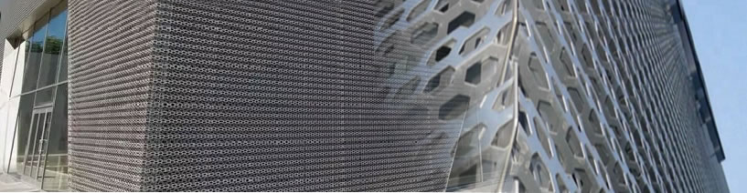 Aluminum Perforated Mesh Facade