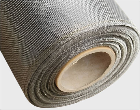 Bright aluminum insect screen wire mesh rolls
