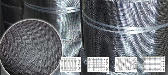 Dutch Woven Aluminium Magnesium Filter Mesh Belt