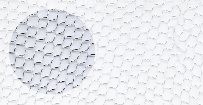Mini-Mesh Sheet Expanded Foils Hexagonal Mesh