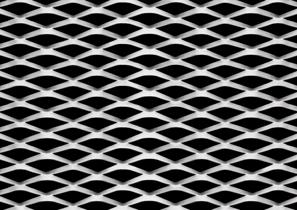 Aluminum Stretched Rhombus Mesh for Ceiling Panel Cladding